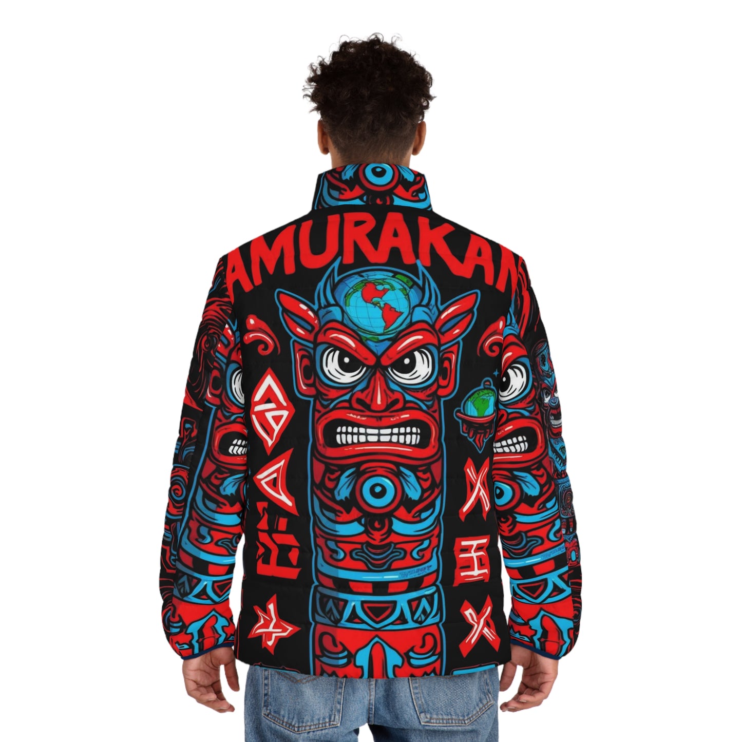 Men's Puffer Jacket (AOP)