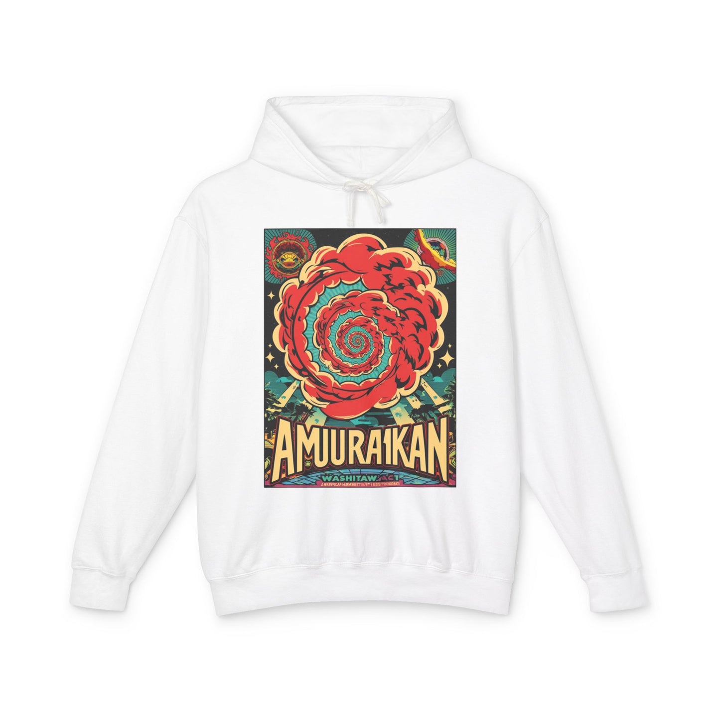 Unisex Lightweight Hooded Sweatshirt