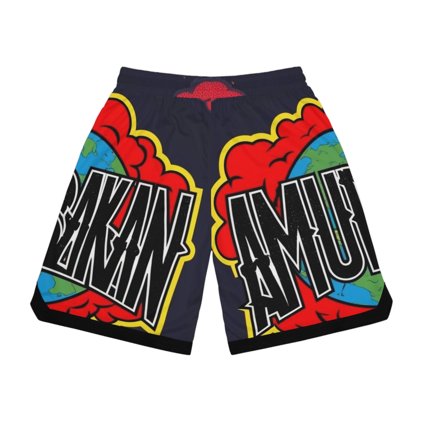 Basketball Rib Shorts (AOP)