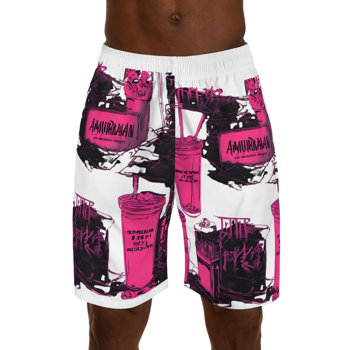 Men's Jogger Shorts (AOP)