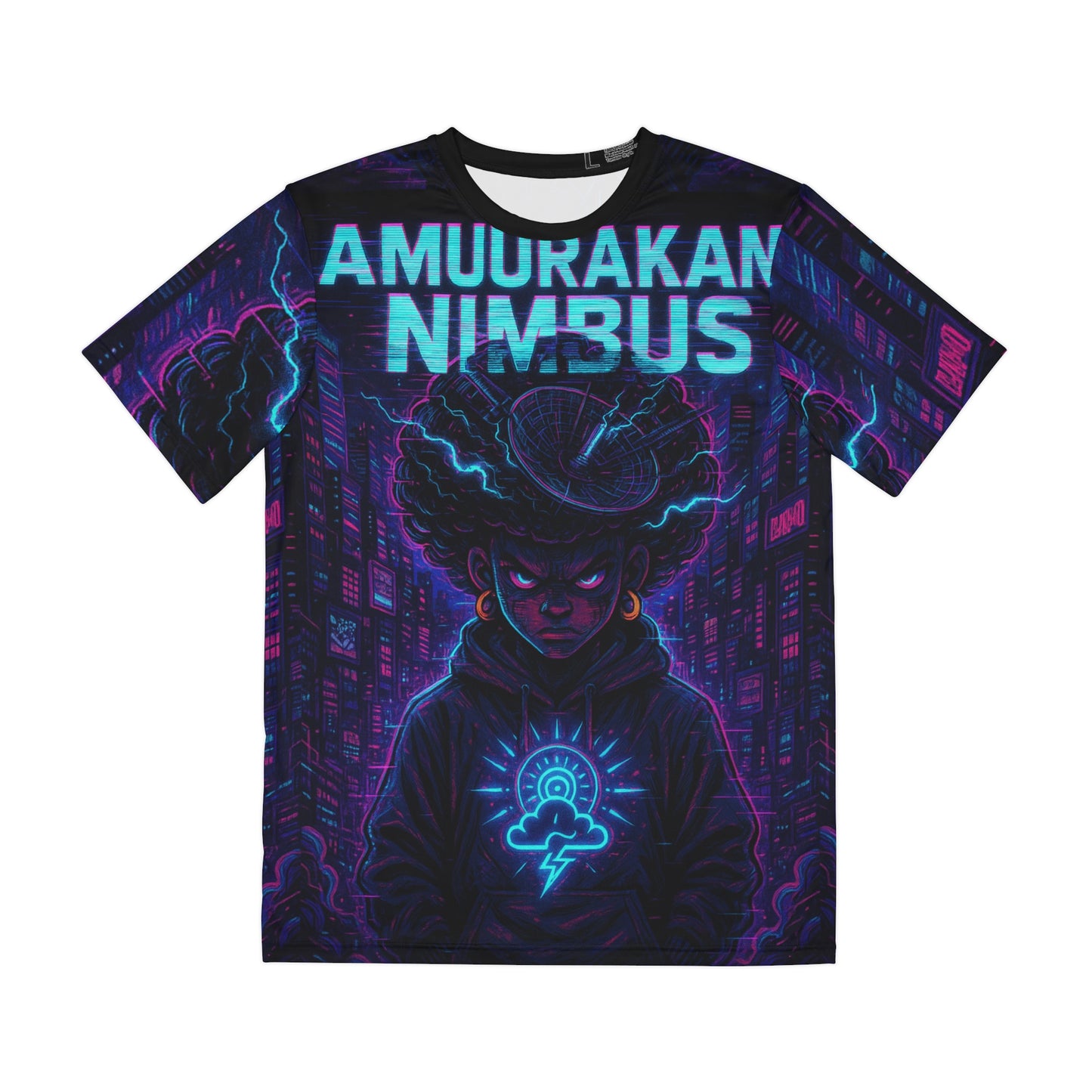 Vibrant Artistic Men's Tee, Urban Style Shirt, Graphic Tee for Music Lovers, Streetwear Fashion, Perfect Gift for Hip-Hop Fans