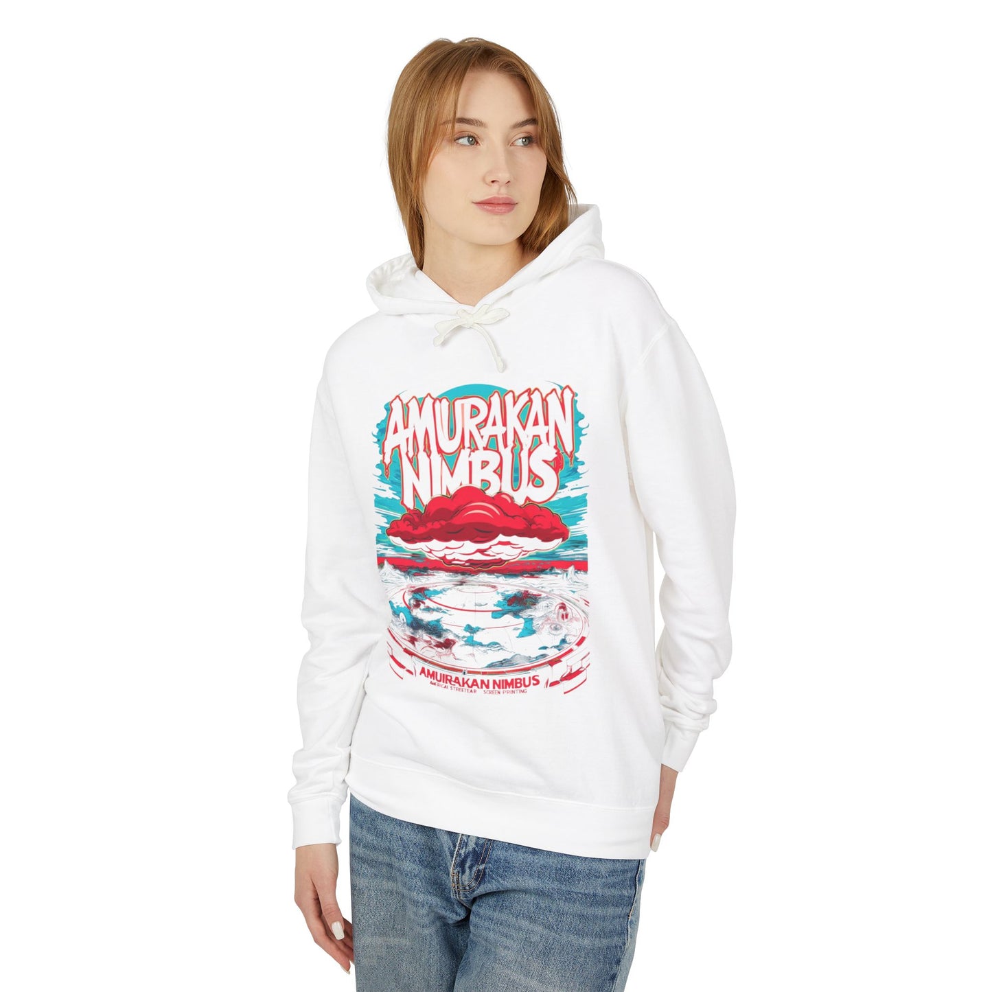 Unisex Lightweight Hooded Sweatshirt