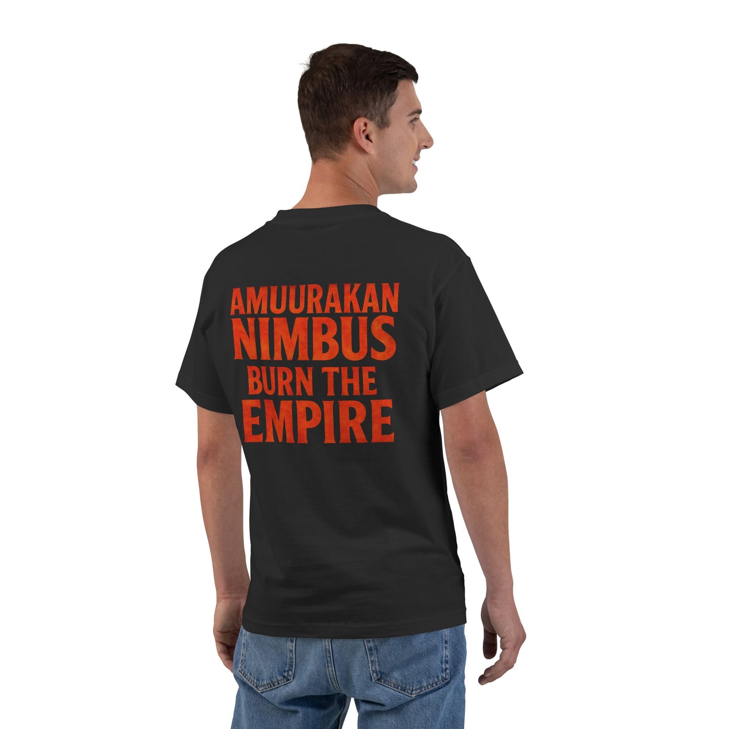 Burn the Empire T-Shirt — Amuurakan Nimbus Graphic Tee