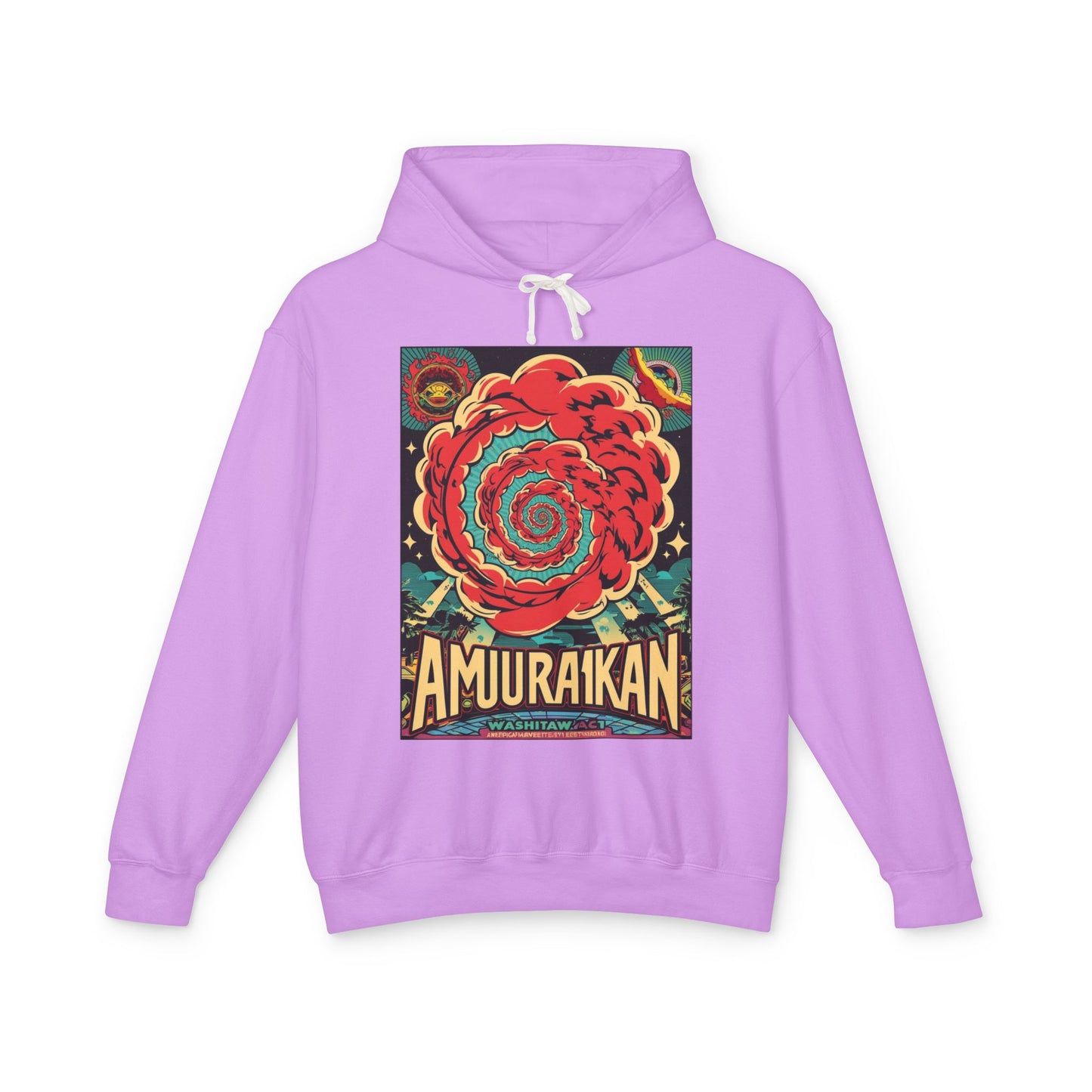 Unisex Lightweight Hooded Sweatshirt