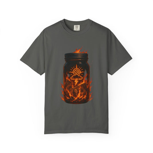 Fire Jar Graphic T-Shirt — "Amuurakan Nimbus: Burn the Empire"