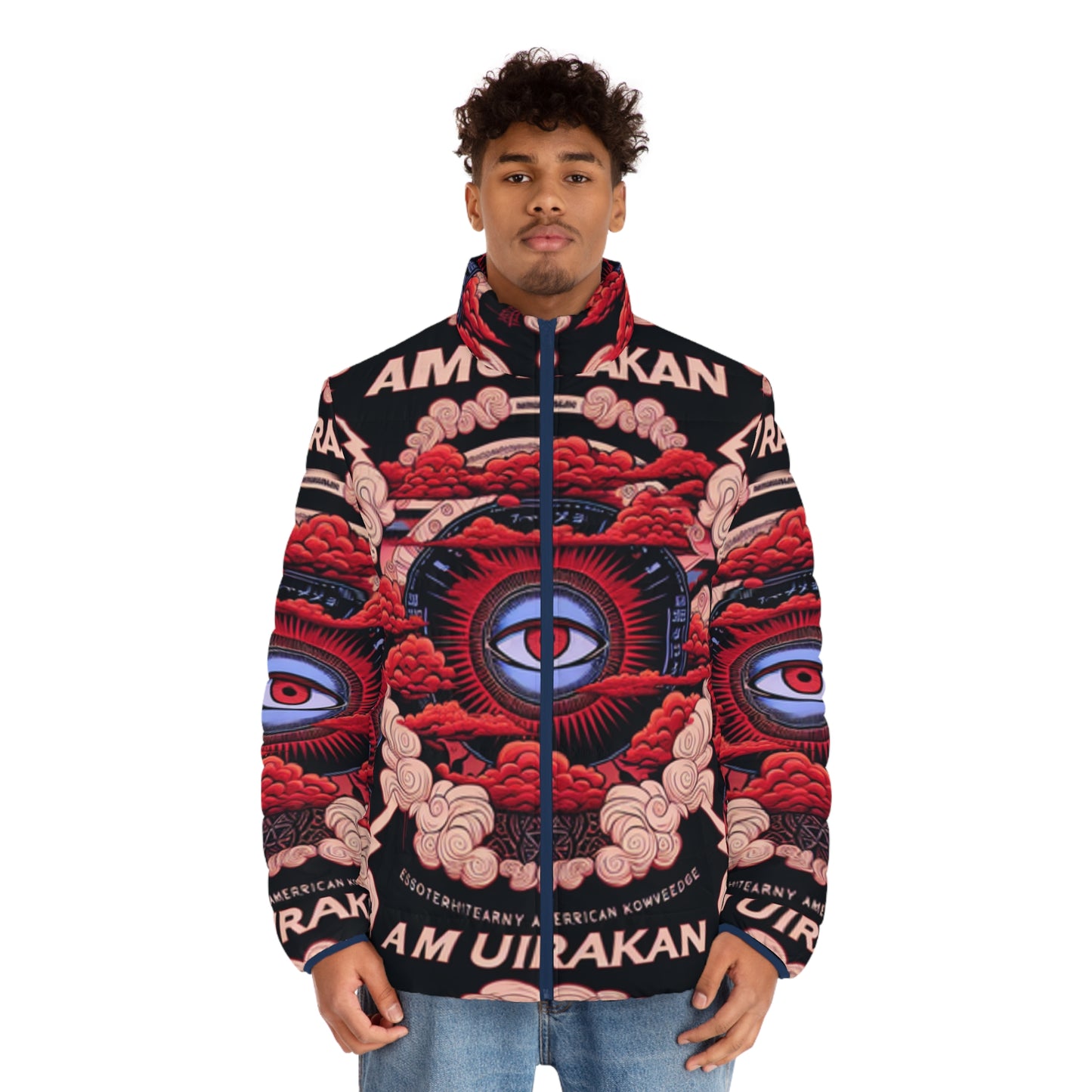 Men's Puffer Jacket (AOP)