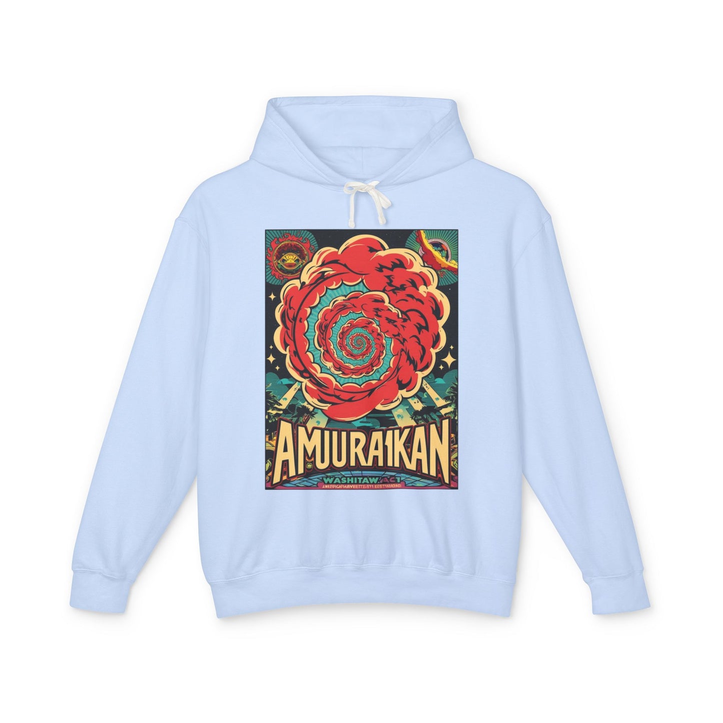 Unisex Lightweight Hooded Sweatshirt