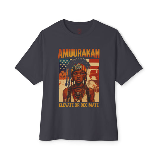 Cultural Statement Boxy Tee - Unisex Oversized Tee, Graphic Tee, Trendy T-Shirt, Inspirational Apparel, Unique Gift Idea