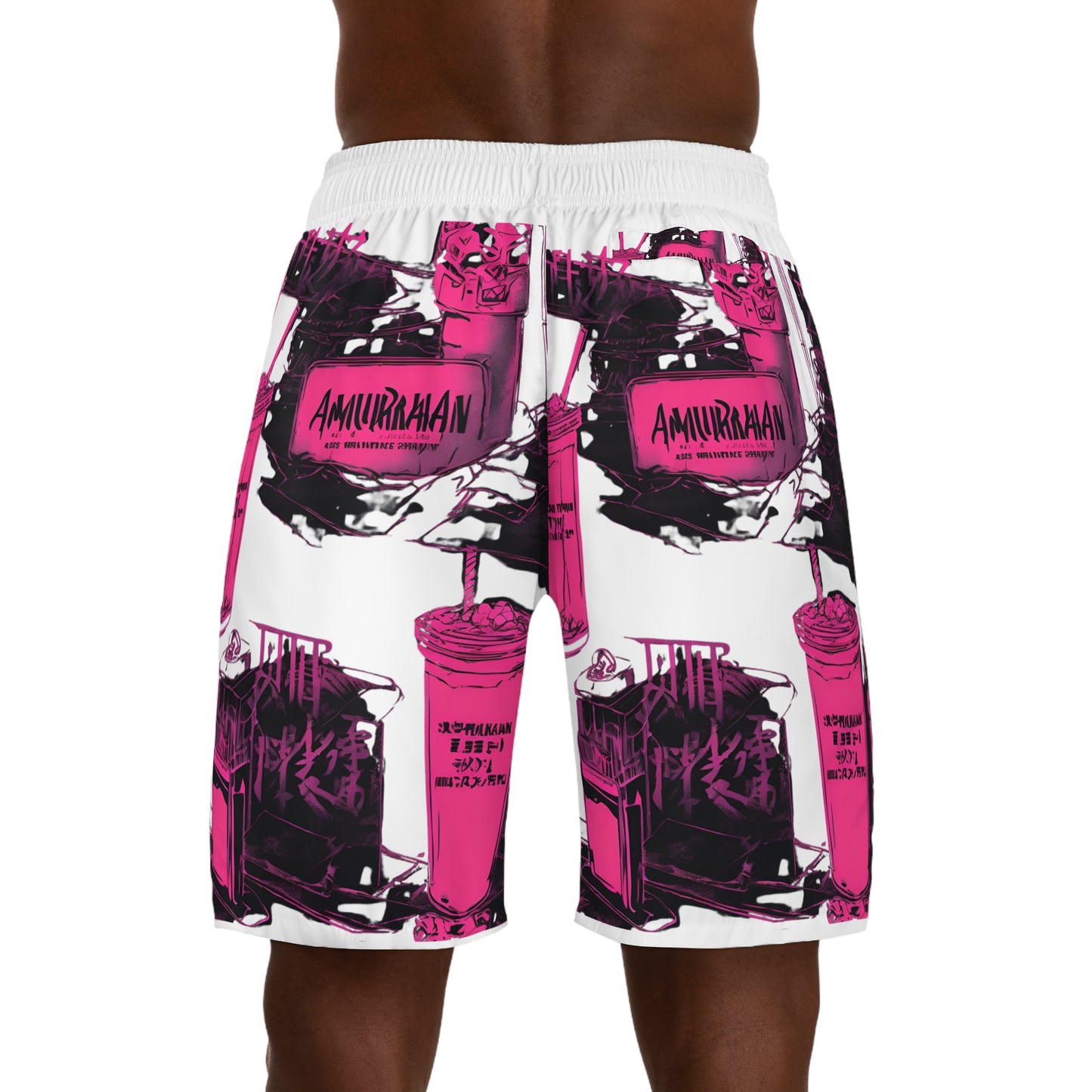 Men's Jogger Shorts (AOP)