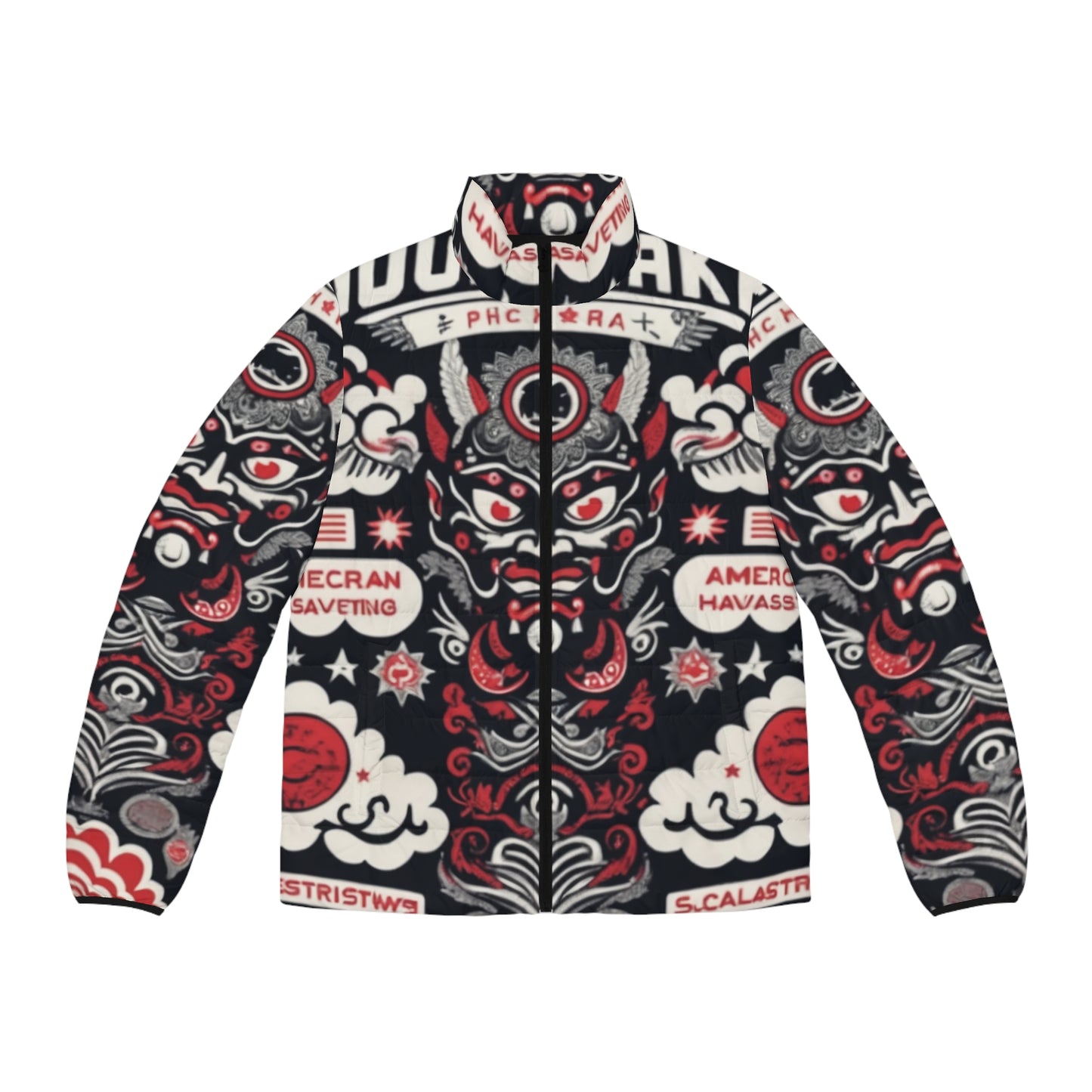 Men's Puffer Jacket (AOP)