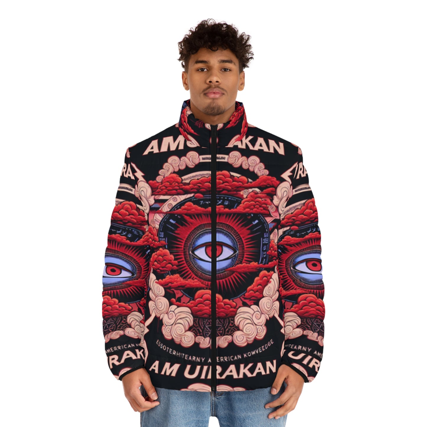 Men's Puffer Jacket (AOP)