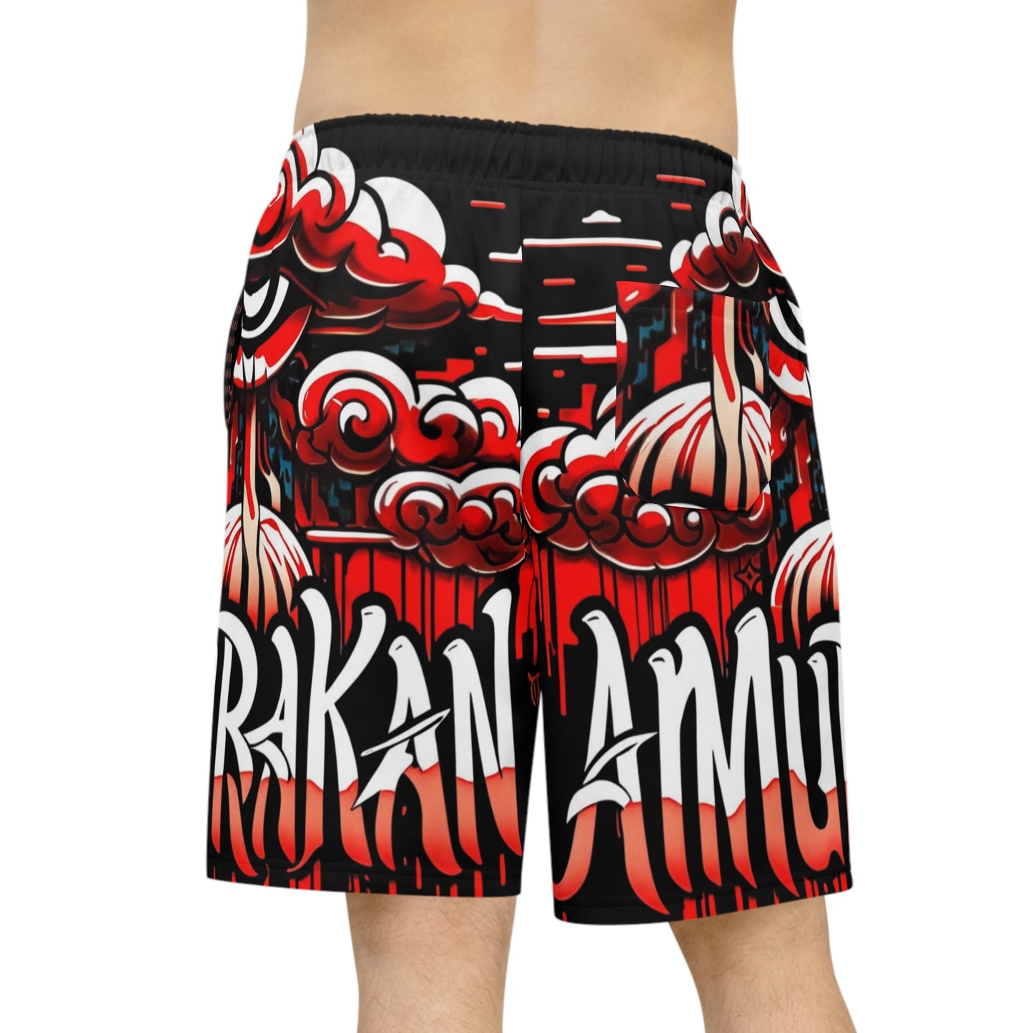 Athletic Long Shorts (AOP)