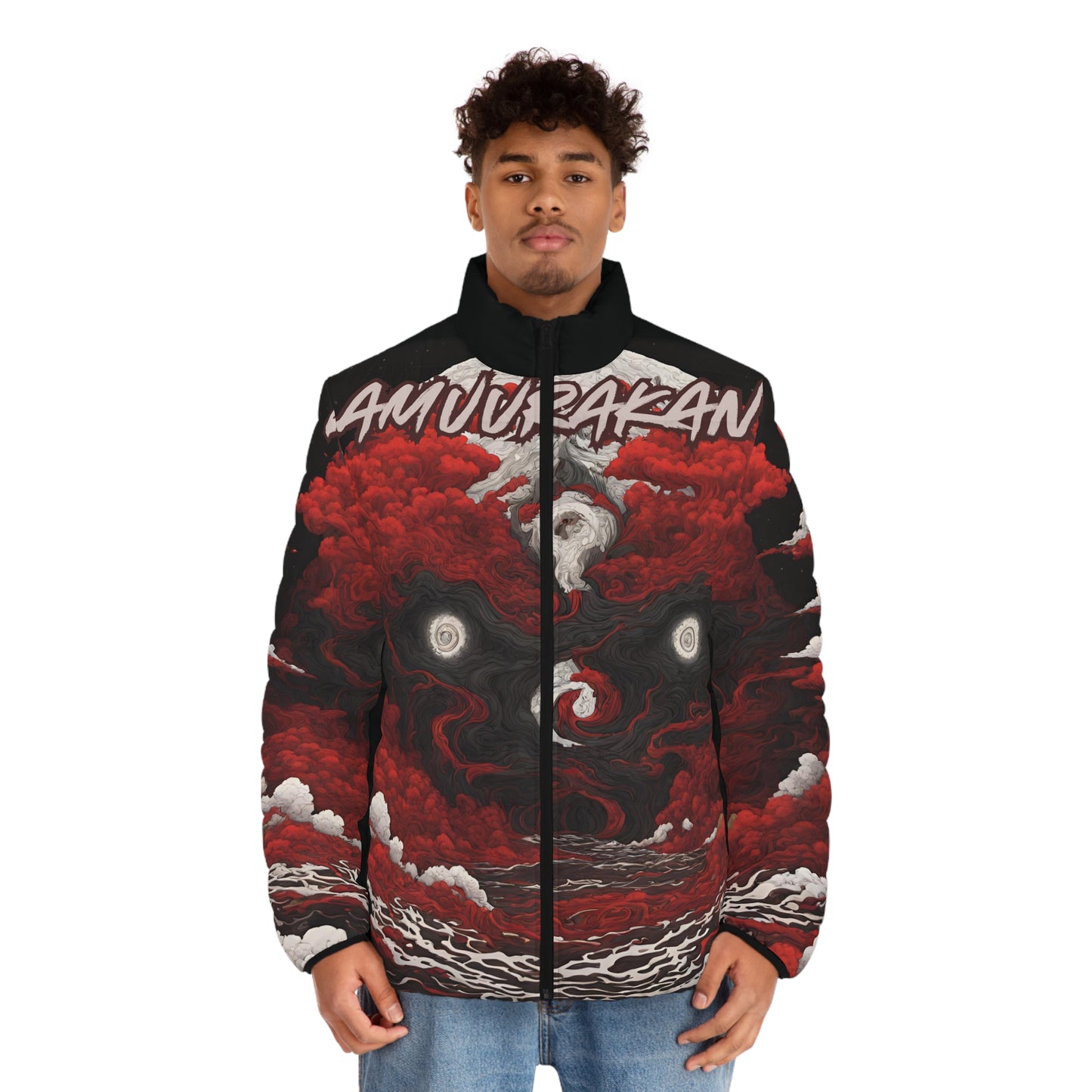 Men's Puffer Jacket (AOP)
