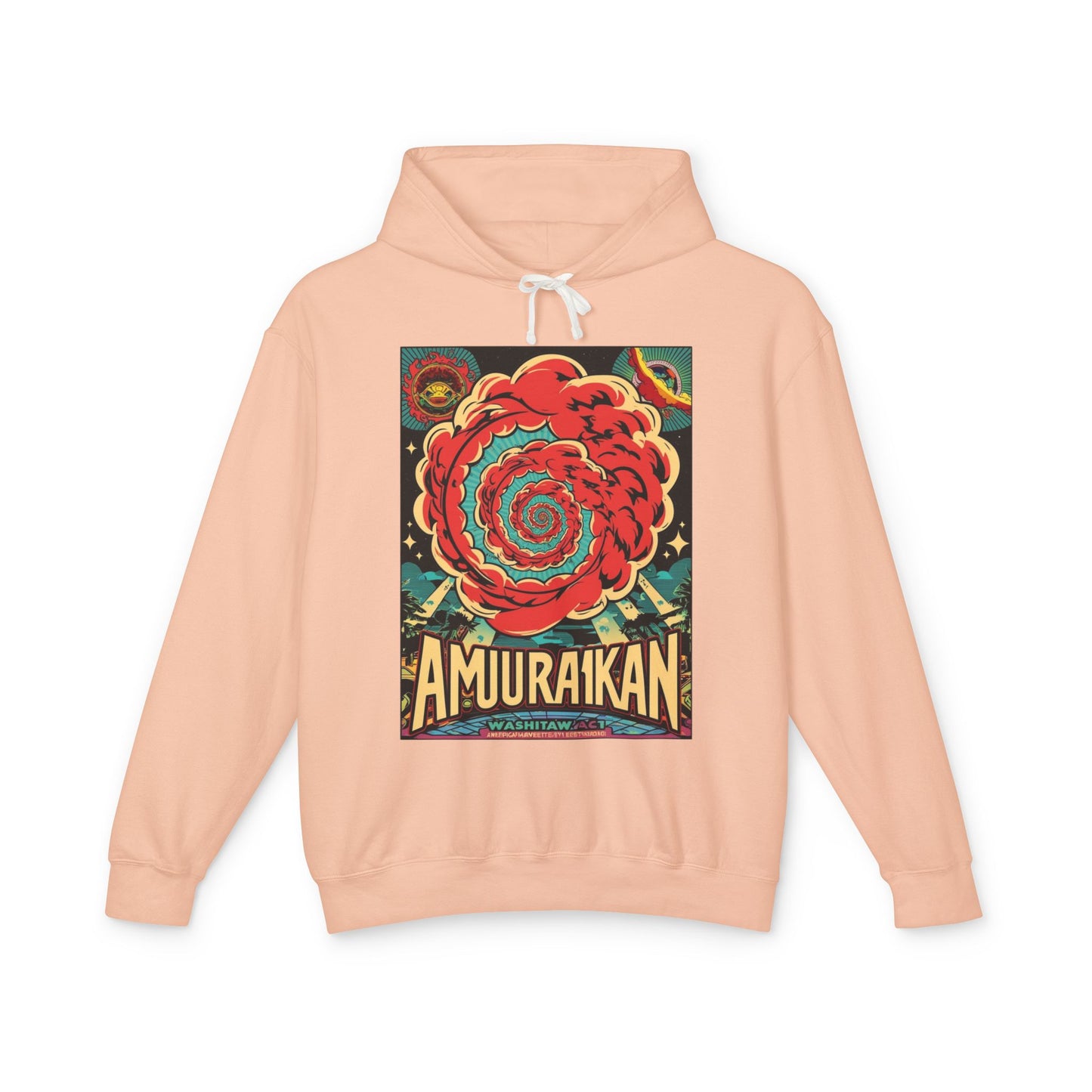 Unisex Lightweight Hooded Sweatshirt