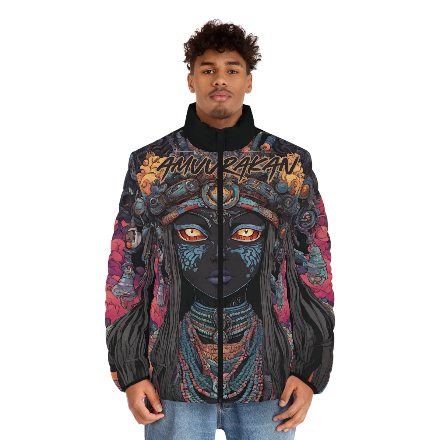 Men's Puffer Jacket (AOP)