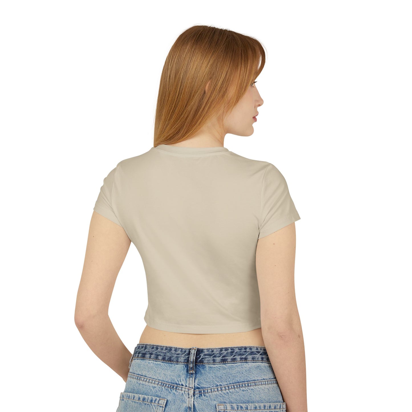 Women's Baby Tee: Amurakan Elevate or Decimate, Trendy Crop Top, Casual Wear, Festival Outfit, Perfect Gift for Her