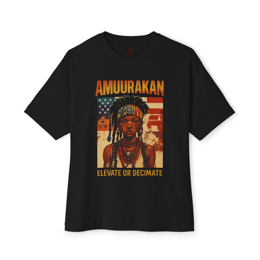 Cultural Statement Boxy Tee - Unisex Oversized Tee, Graphic Tee, Trendy T-Shirt, Inspirational Apparel, Unique Gift Idea