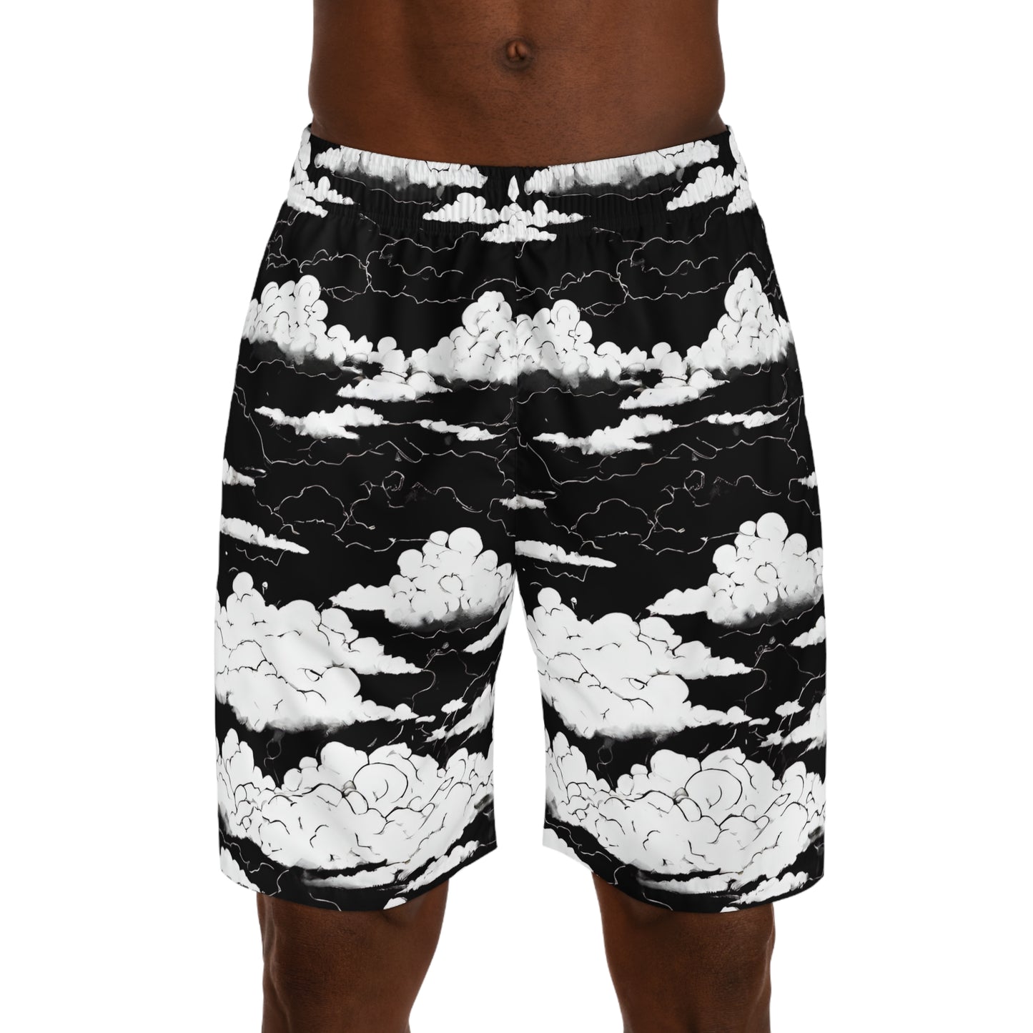 Men's Jogger Shorts (AOP)