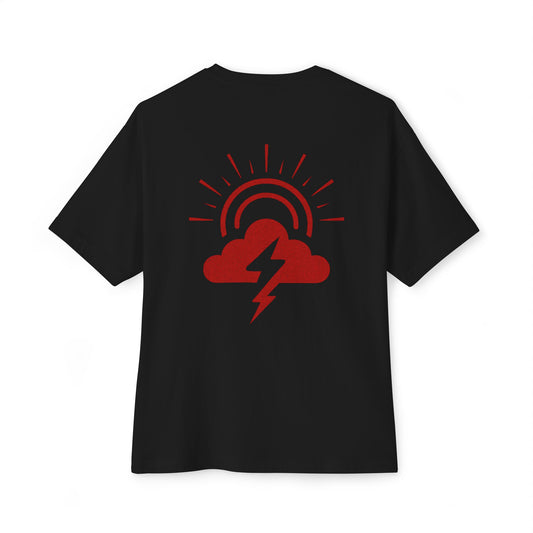 Bold Graphic Tee, Unisex Boxy T-Shirt with AMUURAKAN NIMBUS Design, Relaxed Fit, Streetwear Essential, Unique Gift Idea, Casual Comfort