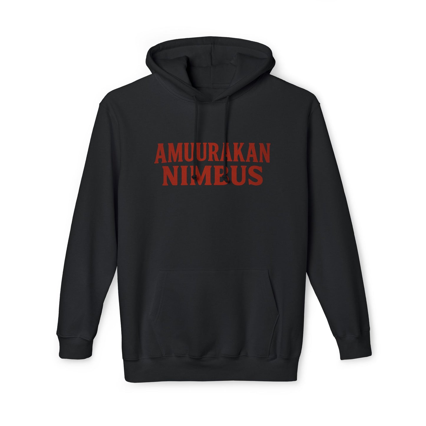 Unisex Hooded Sweatshirt with Amuurakan Nimbus Design | Cozy Casual Wear, Graphic Hoodie, Gift for Weather Lovers, Stylish Layering