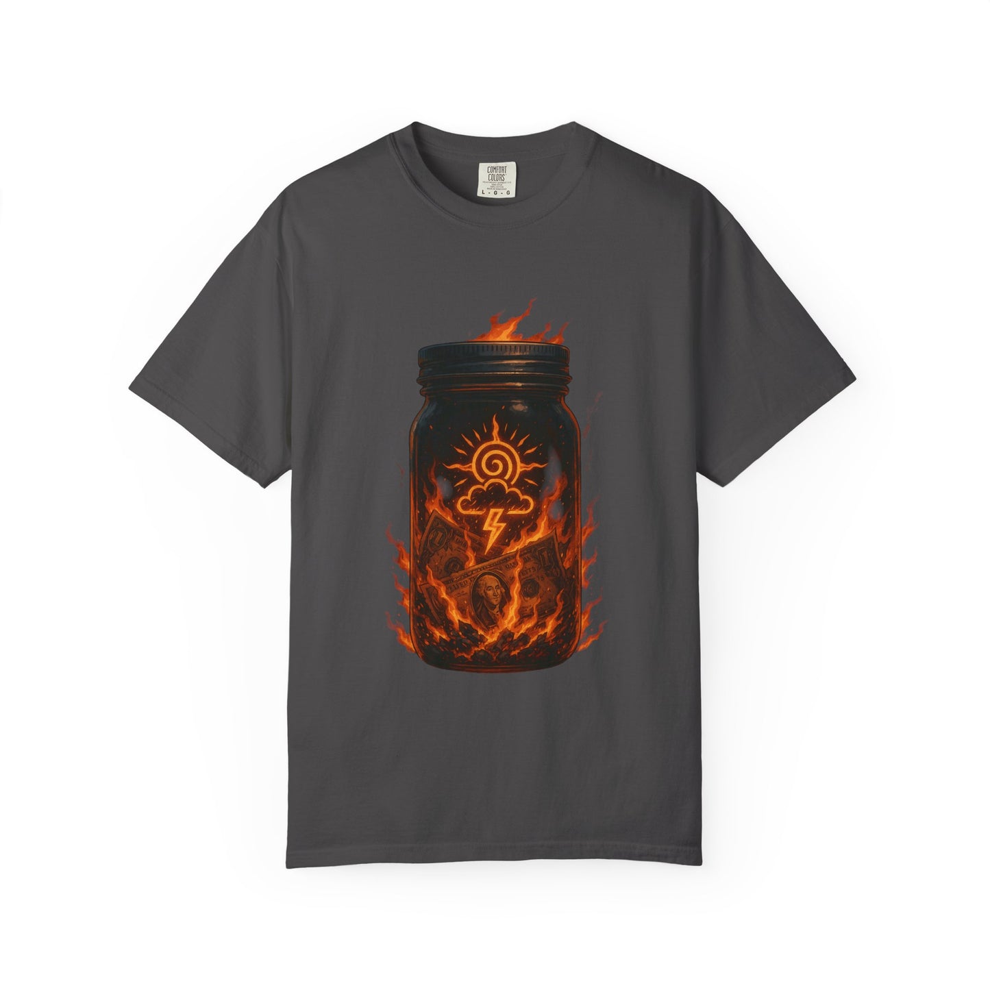 Fire Jar Graphic T-Shirt — "Amuurakan Nimbus: Burn the Empire"