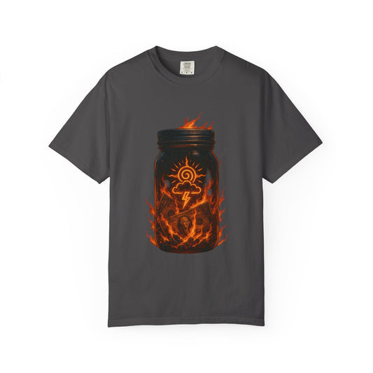 Fire Jar Graphic T-Shirt — "Amuurakan Nimbus: Burn the Empire"