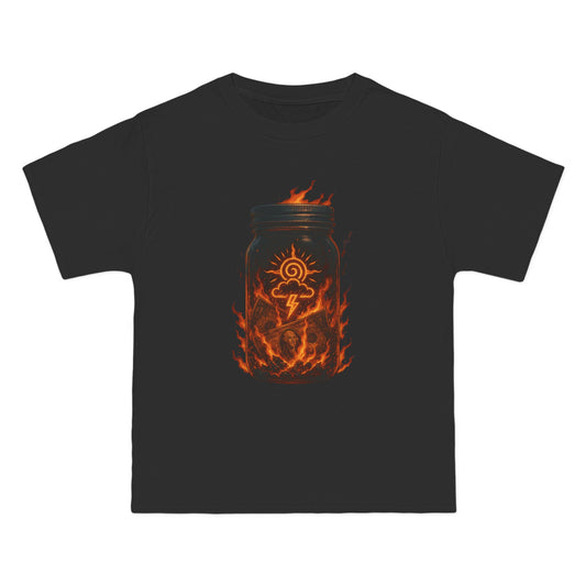Rebellious Fire T-Shirt - Unisex Short-Sleeve Shirt, Graphic Tees, Statement Apparel, Streetwear, Gift for Rebels, Top for Festivals