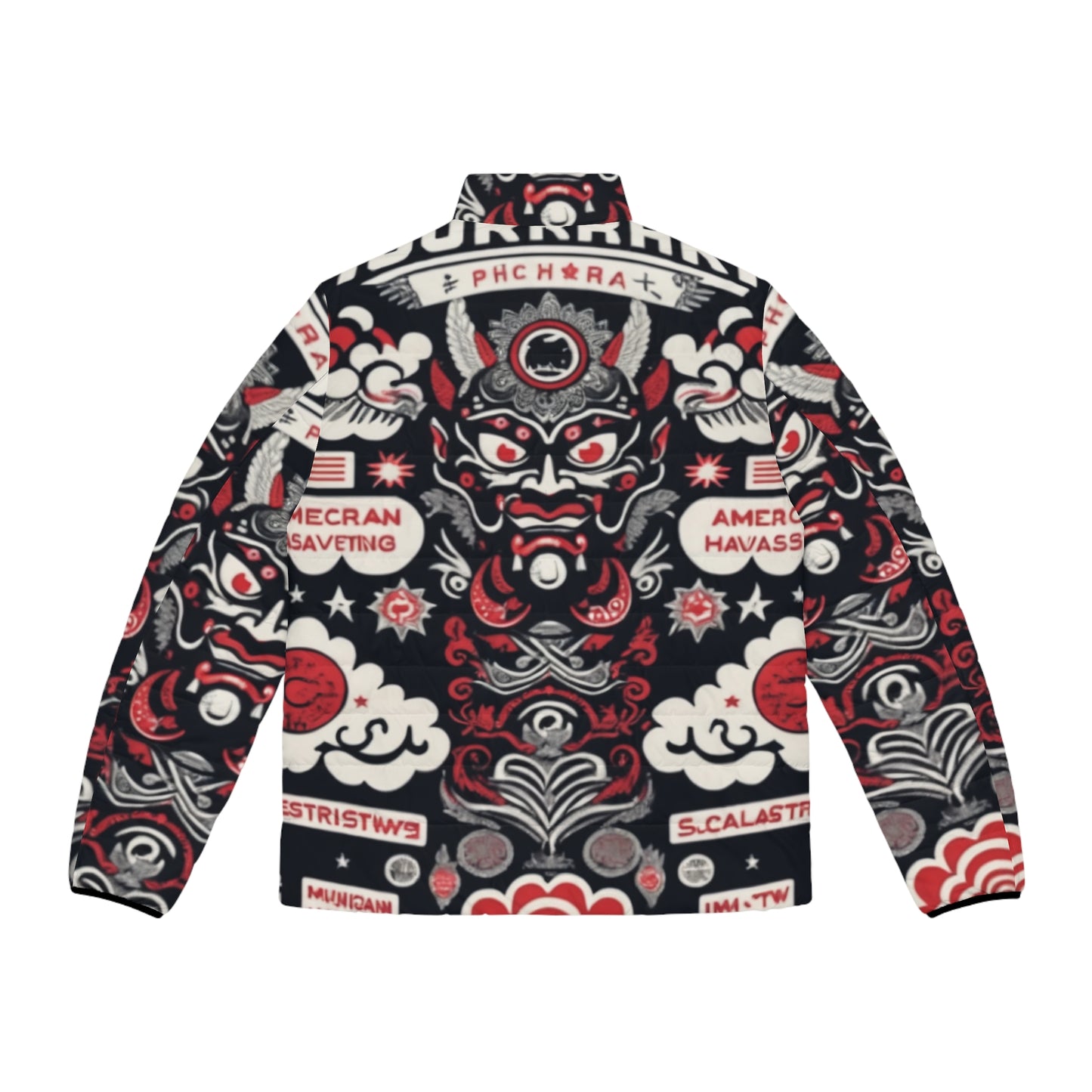 Men's Puffer Jacket (AOP)