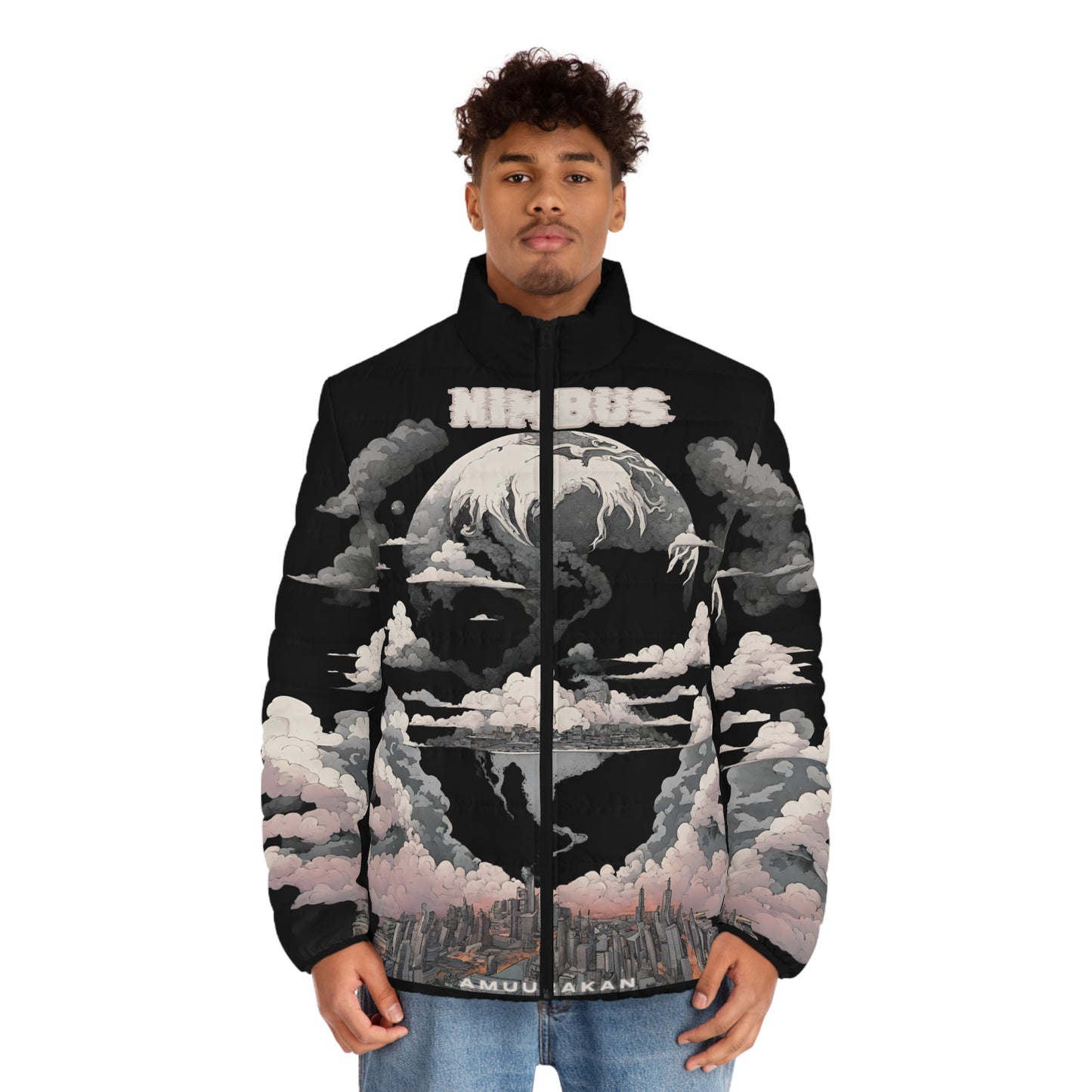 Men's Puffer Jacket (AOP)