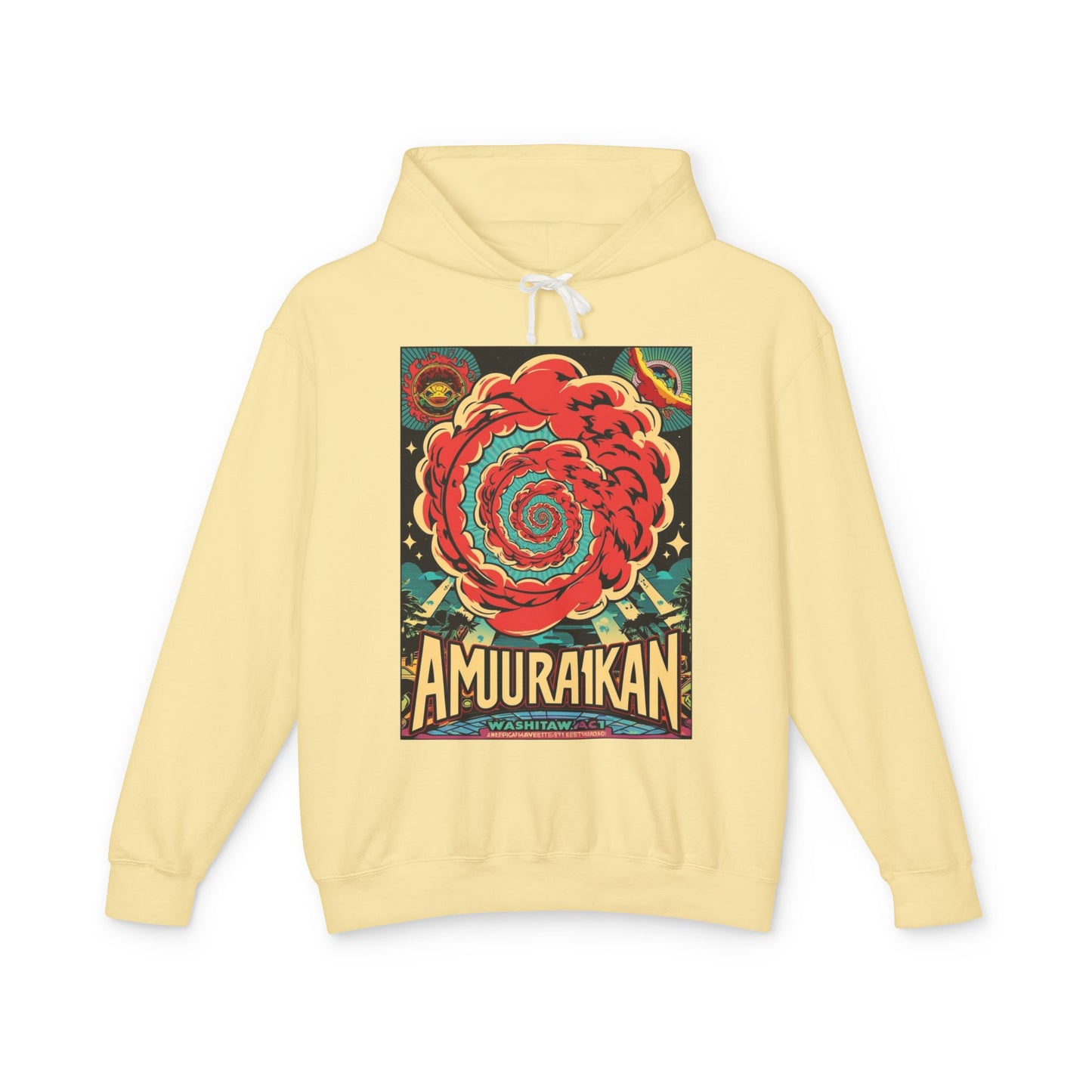 Unisex Lightweight Hooded Sweatshirt