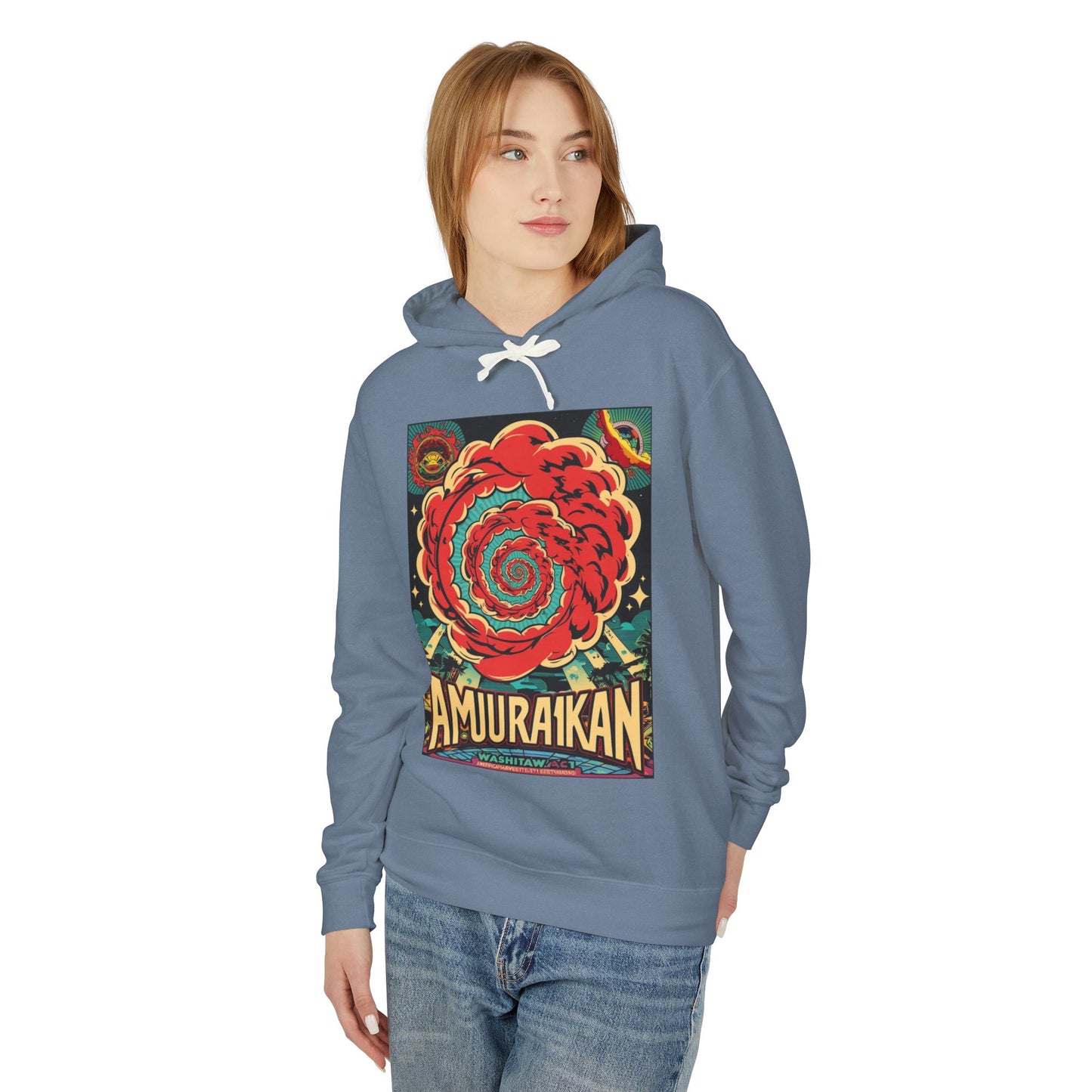 Unisex Lightweight Hooded Sweatshirt