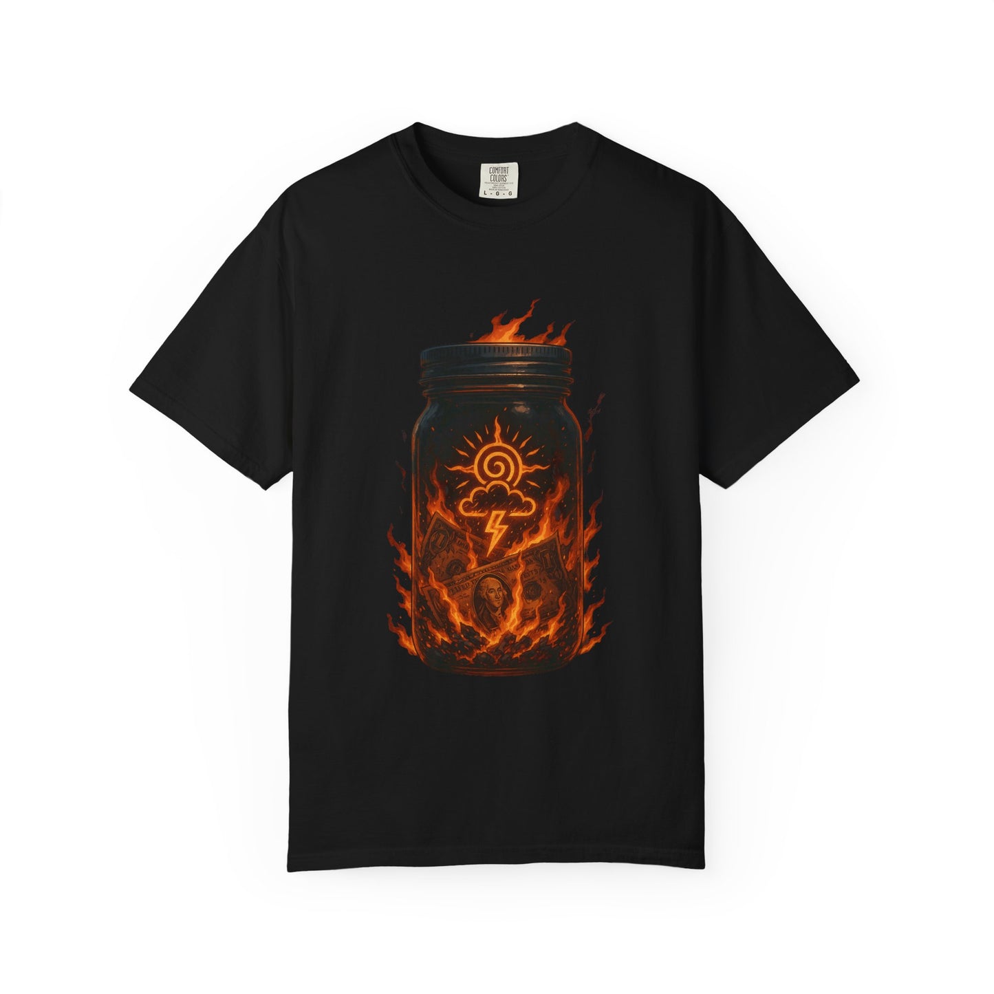 Fire Jar Graphic T-Shirt — "Amuurakan Nimbus: Burn the Empire"