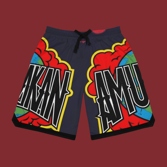 Basketball Rib Shorts (AOP)